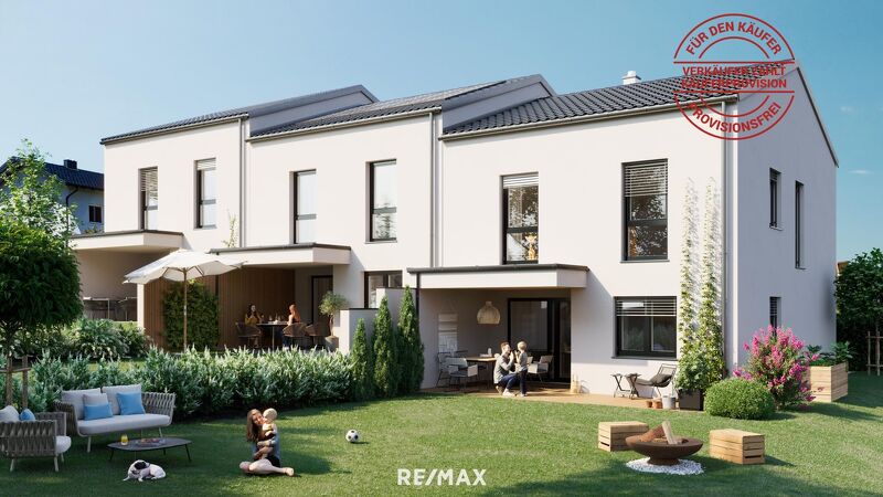 Grüner Leben, schöner Wohnen ? Reihenhaus mit Wohlfühlcharakter