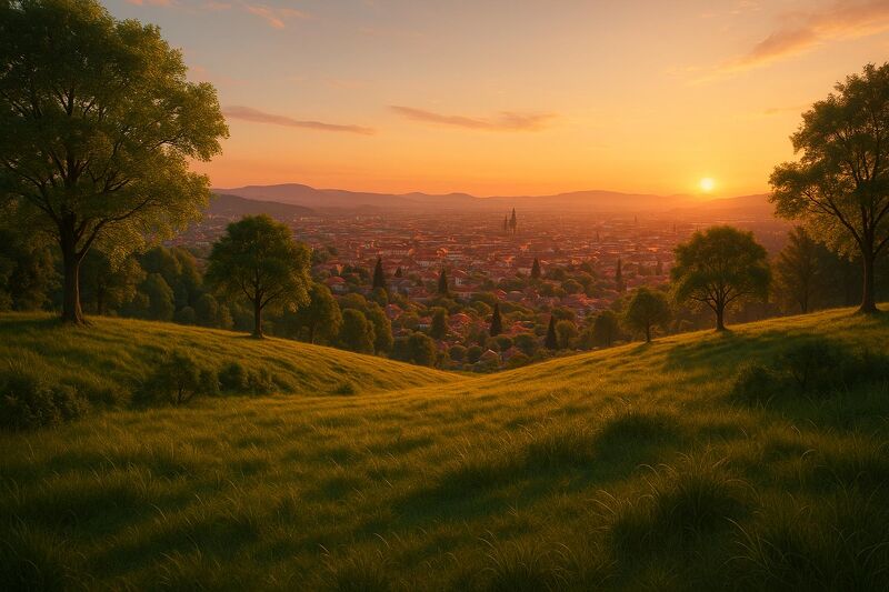 Traumgrundstück mit bewilligtem Wohnhaus samt Tiefgarage in Aussichtslage!!