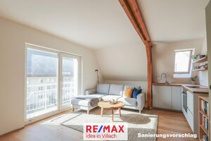 Genehmigtes Projekt für Ihr Traumzuhause ? Rohbauwohnung im Dachgeschoss in Bleiberg-Nötsch