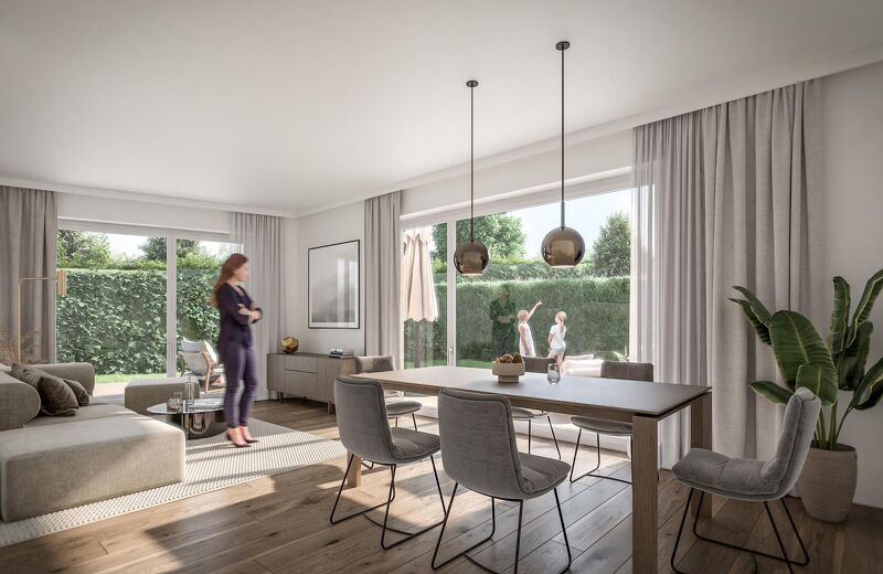 3-Zimmer - SÜDWEST - GARTENWOHNUNG in Altmünster - NEUBAU - zentrale Lage