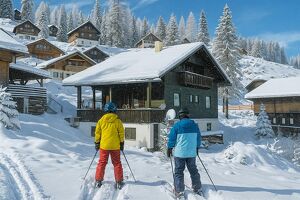 Ski-in/Ski-out Apartmenthaus am Nassfeld ? Renditeobjekt mit drei Einheiten und Photovoltaikanlage