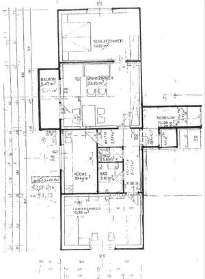 3-Zimmer Wohnung samt Küche und Balkon zu vermieten