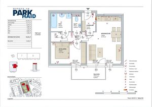 2-Zimmer Wohnung mit Balkon in "Wohnen am Park" Haid zu vermieten