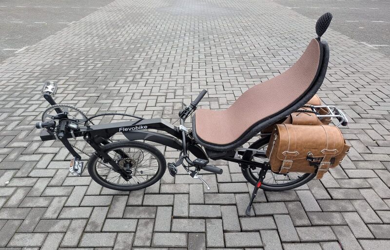E-Bike Liegerad Flevobike Flevo Recumbentbike