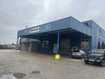 Lager-/Produktionshalle  mit B&uuml;ro in Toplage direkt an der B 1   mit 2500  KVA Stromleistung und Hausbrunne