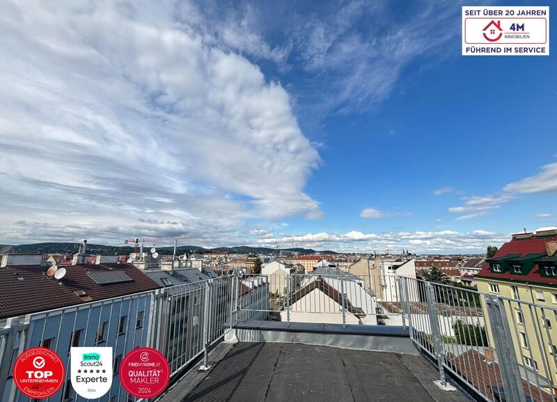 Kaufen Sie provisionsfrei vom Bautr&auml;ger bis 31.12.2025 - Exklusives Penthouse mit Direktlift und privater 360&deg;-Dachterrasse 60 m&sup2;