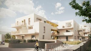 Neubauprojekt Klosterblick Freistadt  * 15 Eigentumswohnungen * 35 bis 78 m&sup2; Wohnfl&auml;che * Tiefgarage