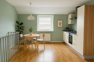 Maisonnette mit 2 Balkone und  2 Autoabstzellpl&auml;tze