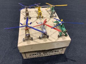 Dinky Toys Prewar 60f Cierva Autogiro Trade Box mit 6 Modellen
