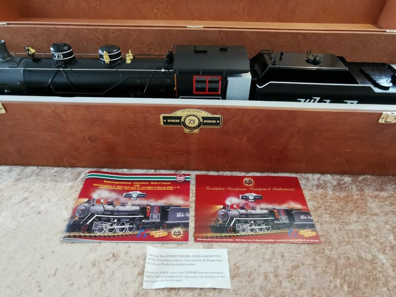 LGB 21832 WP&YR Dampflok Nr.73