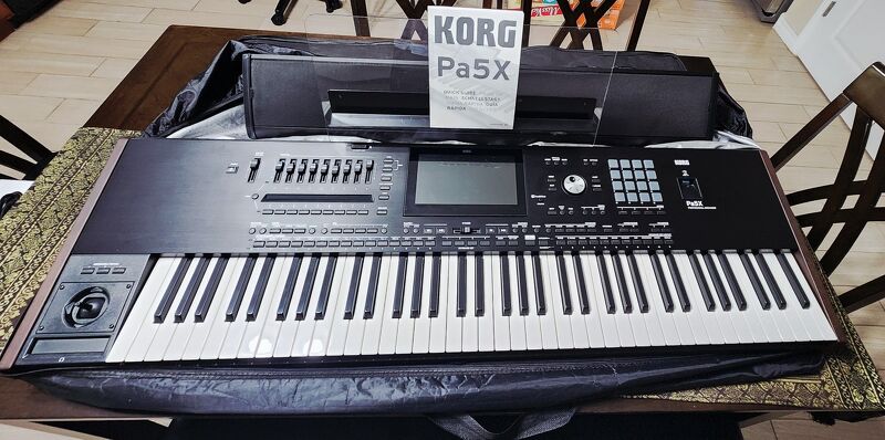 Korg Pa5X, Korg Pa4X, Korg Pa4X MG2 Edition ,&nbsp;Korg NAUTILUS , Korg Pa1000 MG Edition, Yamaha Genos2 , Yamaha Genos, Yamaha MODX8+ Plus