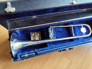 King ilver Sonic 3B Posaune Trombone mit Case