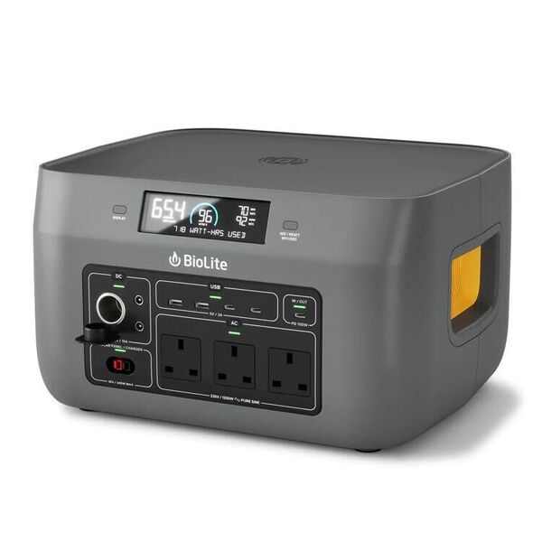 Generator Powerba BioLite Basecamp 1500 Lithium Solar