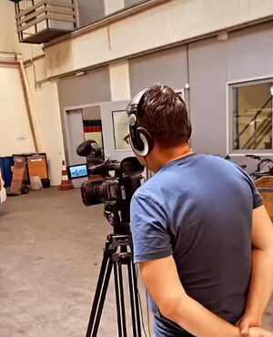 Kameramann f&uuml;r Videodreh