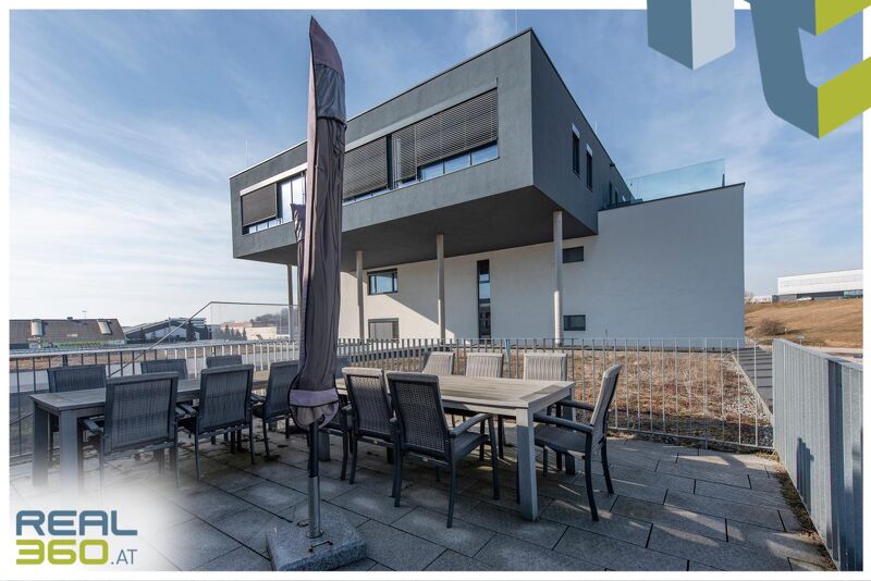 Büro Nahe PLUSCITY mit DACHTERRASSE und Parkplätzen!