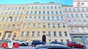 Altbaujuwel mit 16 m&sup2; Balkon ? Generalsanierte 2-Zimmer-Wohnung im eleganten Stuckaltbau