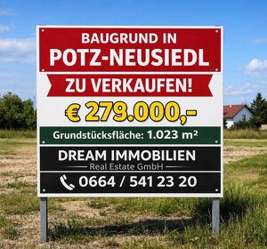 aufgeschlossenes Baugrundst&uuml;ck in Potzneusiedl zu verkaufen