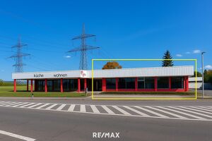 300 m&sup2; Lager- oder Ausstellungsfl&auml;che direkt an der B149 in St. Florian am Inn