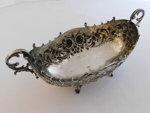 Jardiniere - Schale aus Silber 900-ER