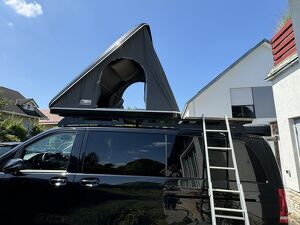 Dachzelt mit Fronrunner Dachtr&auml;ger V Klasse Lang