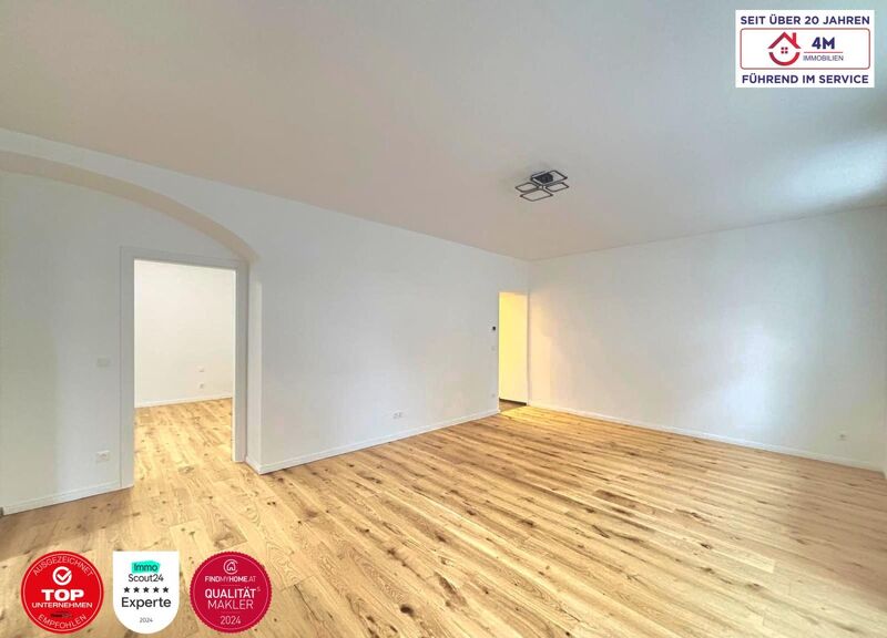 Sch&ouml;ngeschnitten 63,51m&sup2; Altbauwohnung ? Schl&uuml;sselfertig & Erstbezug nach Generalsanierung!