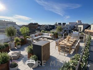 Penthouse-Feeling mit fast 100 m&sup2; privater Dachterrasse