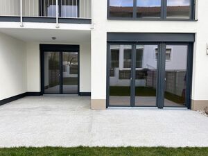 Gartenwohnung inkl. Einbauk&uuml;che Loggia und Terrasse - Top B02