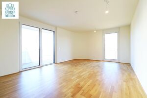 Moderne 2-Zimmer Neubau-Wohnung mit Balkon