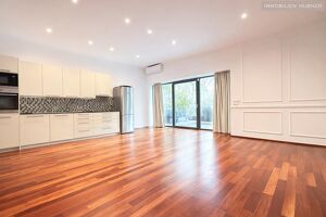 Klimatisierte 4-Zimmer-Wohnung mit 30,28m&sup2; Terrassenfl&auml;che und Gr&uuml;nblick