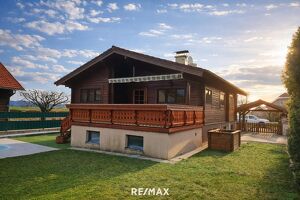 Rarit&auml;t! Holzblockhaus auf Eigengrund in der Steinbrunner Seesiedlung