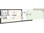 AB AUGUST/ Singlewohnung mit Frischluft und Garten