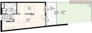 AB AUGUST/ Singlewohnung mit Frischluft und Garten