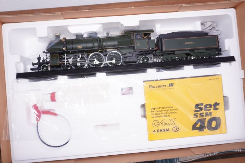 M&auml;rklin 55005 Spur 1 S3/6 Echtdampflok in Gr&uuml;n