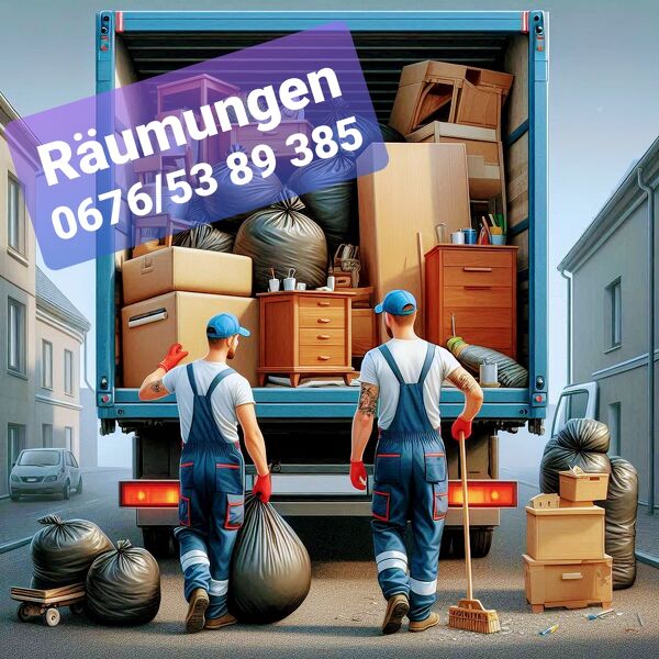 R&Auml;UMUNGEN - ENTR&Uuml;MPELUNGEN - ENTSORGUNGEN mit Lastentaxi Wien