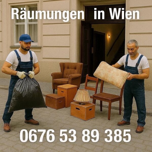 R&Auml;UMUNGEN - ENTR&Uuml;MPELUNGEN - ENTSORGUNGEN mit Lastentaxi Wien