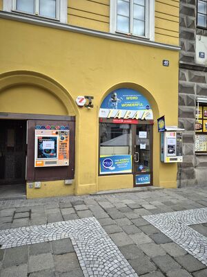 Kleine Gesch&auml;ftsfl&auml;che am Welser Stadtpatz (eh. Trafik - keine Trafik mehr m&ouml;glich)