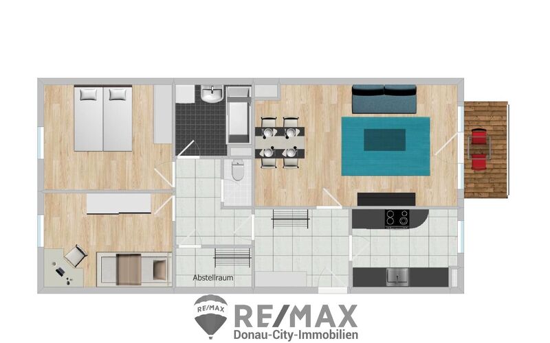 "3 Zimmer Wohnung in ländlicher Atmosphäre"