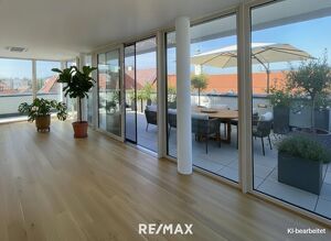 Exklusiver Erstbezug: Au&szlig;ergew&ouml;hnliches Penthouse mit XL-Dachterrasse im Herzen von Klagenfurt
