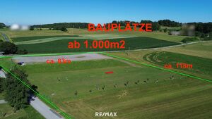 **Sonniges Baugrundst&uuml;ck in ruhiger Alleinlage in Rudersdorf-Bergen ? ab 1.000 m&sup2; frei w&auml;hlbar!**