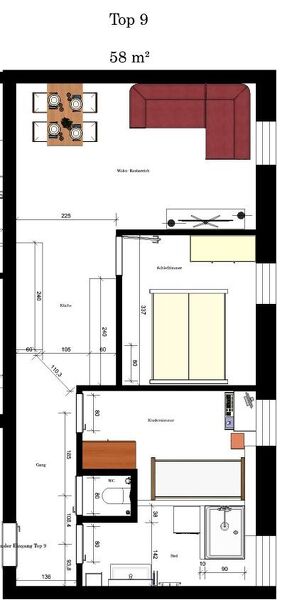 2 Raum Wohnung in M&uuml;nichholz