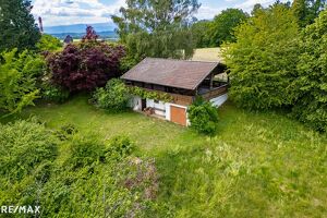 Blockhaus auf Bergspitze mit 360&deg; Blick von Slowenien bis &uuml;ber das Grazerfeld