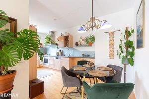 Gr&uuml;nblick inklusive: Vermietete 3-Zimmer-Wohnung - Wintergarten und Tiefgarage inklusive
