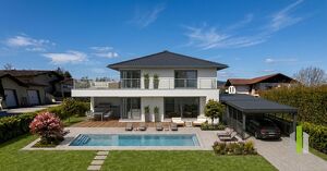 Modernes Musterhaus in B&uuml;rmoos ? Schl&uuml;sselfertig auf sonnigem Grundst&uuml;ck