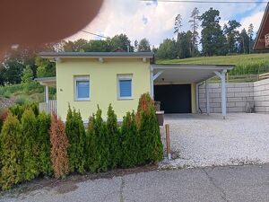 68 m&sup2; Bungalow mit gro&szlig;er Werkstattgarage und extrem niedrigen Betriebskosten