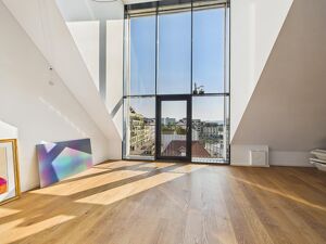 Linz/Urfahr: PENTHOUSEWOHNUNG der Superlative, ca. 95m&sup2; Wfl. mit Galerie und gro&szlig;er Terrasse