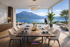 Die einmalige Penthouse-Suite &uuml;ber dem Traunsee - Residenz Traunsteinblick P3