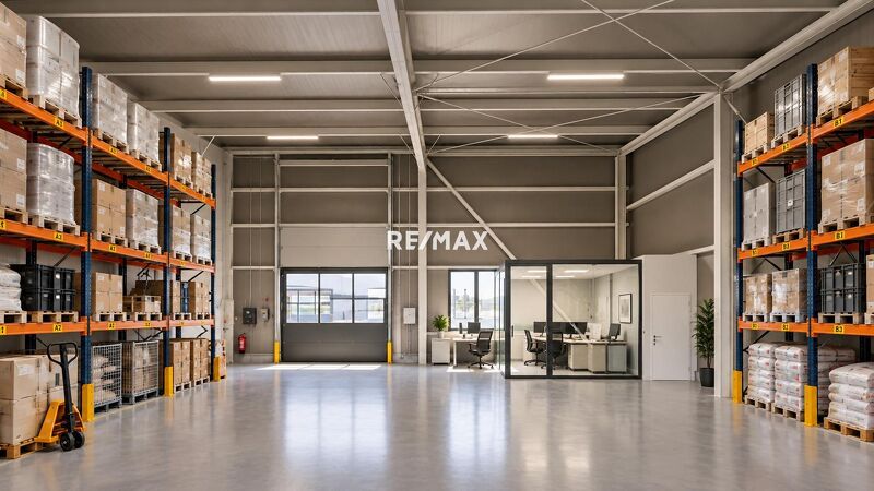 Erstbezug ? moderne Gewerbehalle mit hoher Raumhöhe & Ausbaupotenzial