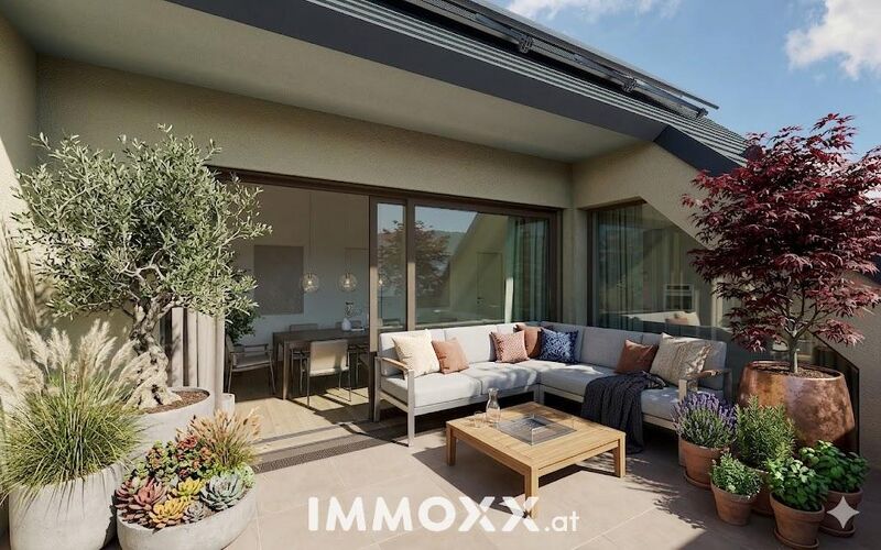 PURE ON THE MUR RIVER - unser neues Wohnprojekt an der Mur - Dachterrasse TOP 38; MP
