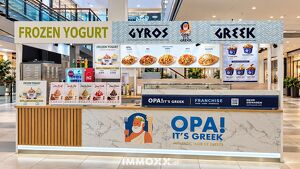 BETRIEBSBEREITER GASTRONOMIESTAND IN DER SHOPPINGCITY SEIERSBERG ? OPA! IT?S GREEK FRANCHISE