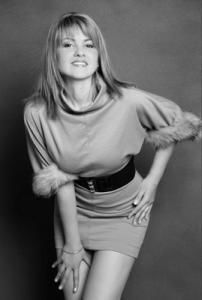 Geschmeidige Dame spielt gerne